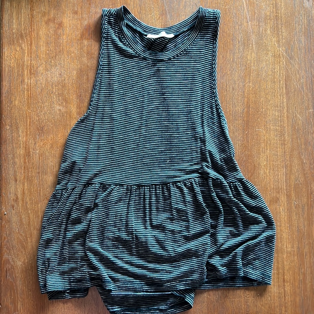 Babydoll tank with open back